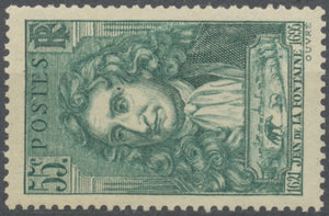 En l'honneur du fabuliste Jean de La Fontaine (1621-1695) Scène du loup et de l'agneau. 55c. Vert Neuf luxe ** Y397