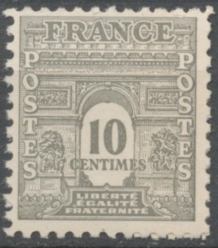 Arc de Triomphe de l'Étoile. 1re série 10c. Gris Neuf luxe ** Y621