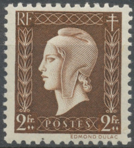 Série de Londres. Marianne de Dulac 2f. Brun Neuf luxe ** Y692