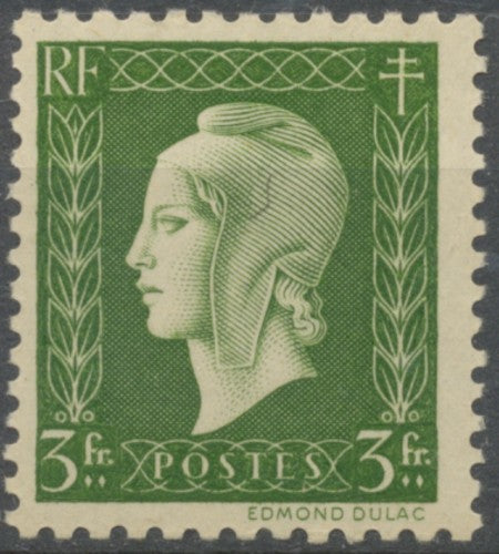 Série de Londres. Marianne de Dulac 3f. Olive Neuf luxe ** Y694