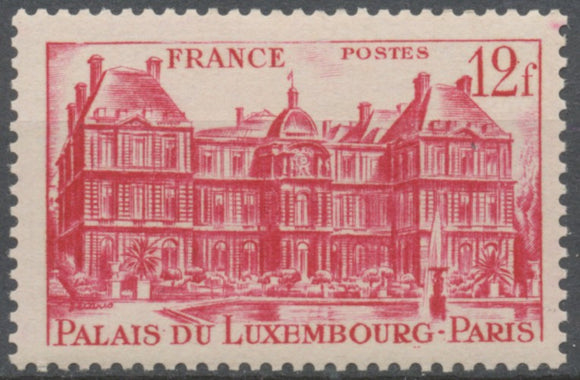 Palais du Luxembourg. Type de 1946 (no 760). 12f. Rose carminé Neuf luxe ** Y803