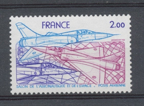 Salon de l'aeronautique et de l'espace PA N°54 2f violet et rose N** YA54