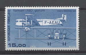 Avion Bimoteur Farman F60 Goliath PA N°57 15f bleu foncé N** YA57