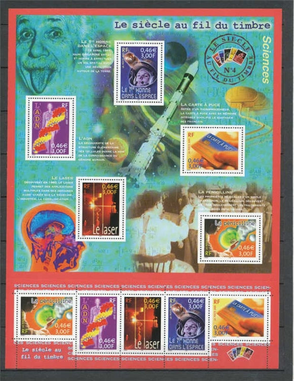 Le siècle au fil du timbre (IV). Sciences YB39