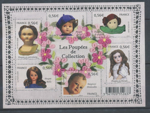 2009  France  BLOC FEUILLET  N°4394, Poupées de collection YB4394