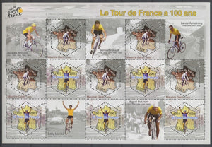 2003  France  BLOC FEUILLET  N°59, Cyclisme  Neuf luxe** YB59