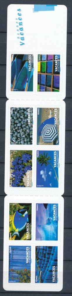 2007 France Carnet N°118 Timbres pour vacances Autoadhésifs YC118