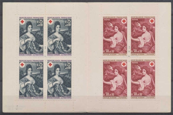 1968 Croix-rouge française 25c + 10c  et 30c + 10c YC2017