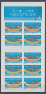 2002  France CARNET  BC3494A "Vacances" YC34