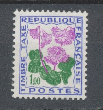 Série Fleurs des Champs N°95 à 102 8 valeurs Année 1964-71 N** YX102S