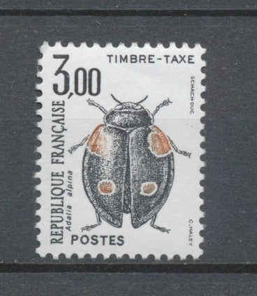 Insectes. Coléoptères. N°111 3f. Noir et brun-rouge N** YX111