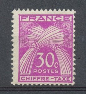 Type Gerbes. N°68 30c. Lilas-rose N** YX68