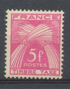 Type Gerbes. N°85 5f. Rose-lilas N** YX85