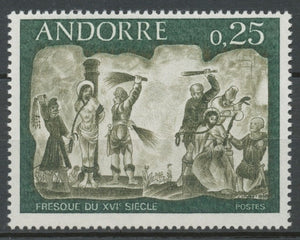 Andorre Français N°191 25c. vert et gris NEUF** ZA191