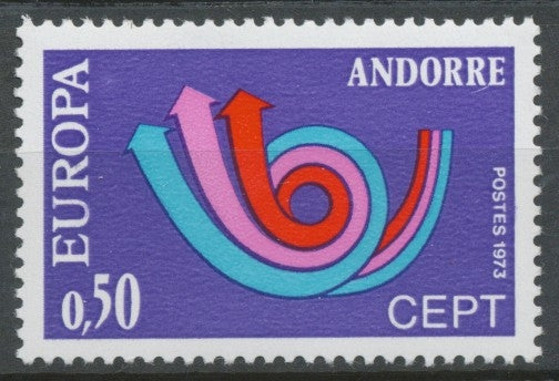 Andorre FR N°226 50c multicolore NEUF** ZA226