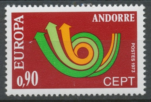 Andorre FR N°227 90c multicolore NEUF** ZA227