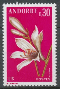 Andorre Français N°229 30c. Lis NEUF** ZA229