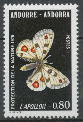 Andorre Français N°258 80c Apollon NEUF** ZA258