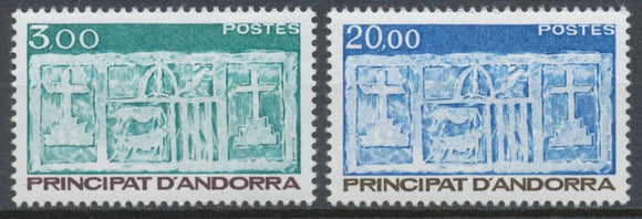 Andorre FR Série N°335 + N°336 NEUFS** ZA336S