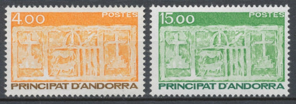 Andorre FR Série N°346 + N°347 NEUFS** ZA347S