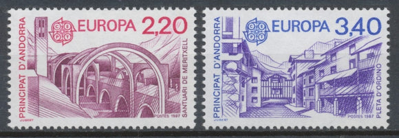 Andorre FR Série N°358 + N°359 NEUFS** ZA359S