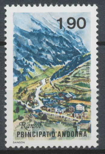 Andorre Français N°360 1f.90 Tourisme NEUF** ZA360