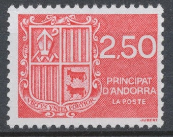 Andorre Français N°409 2f.50 rouge NEUF** ZA409