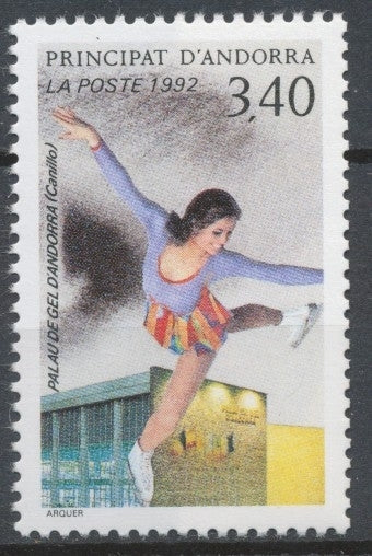 Andorre FR N°414 3f.40 Patinage artistique N** ZA414