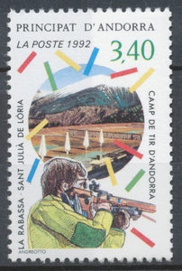 Andorre FR N°419 3f.40 Tir à la carabine N** ZA419