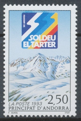Andorre FR N°425 2f.50 Stations de ski N** ZA425