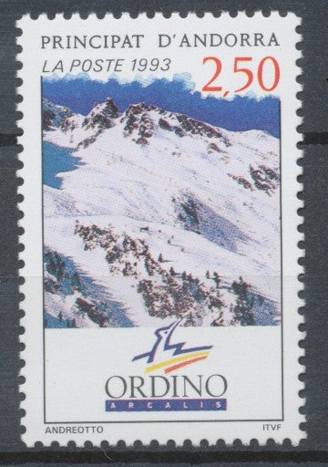 Andorre FR N°428 2f.50 Stations de ski N** ZA428