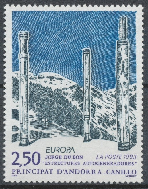 Andorre FR N°430 2f.50 Europa NEUF** ZA430