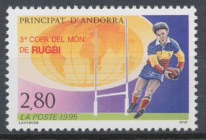 Andorre FR N°455 2f.80 Sport, Rugby N** ZA455