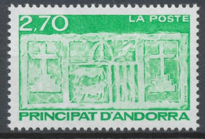 Andorre FR N°472 2f.70 vert/vert clair N** ZA472