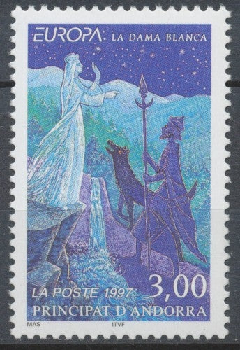 Andorre Français N°487 3f. Europa N** ZA487