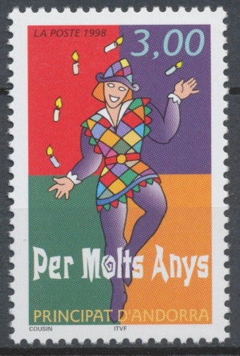 Andorre Français N°497 3f. NEUF** ZA497