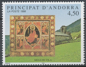 Andorre FR N°499 4f.50 multicolore NEUF** ZA499