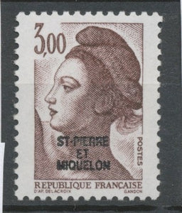 SPM  N°465 T-P France de 1982 à 1985 3f Brun-violet (2243) ZC465