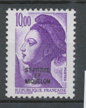 SPM  N°469 T-P de France de 1982 à 1985 10f violet  (2276) ZC469