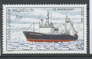 SPM  N°493 Flotte de Saint-Pierre-et-Miquelon 3f Chalutier "Le Marmouset" ZC493