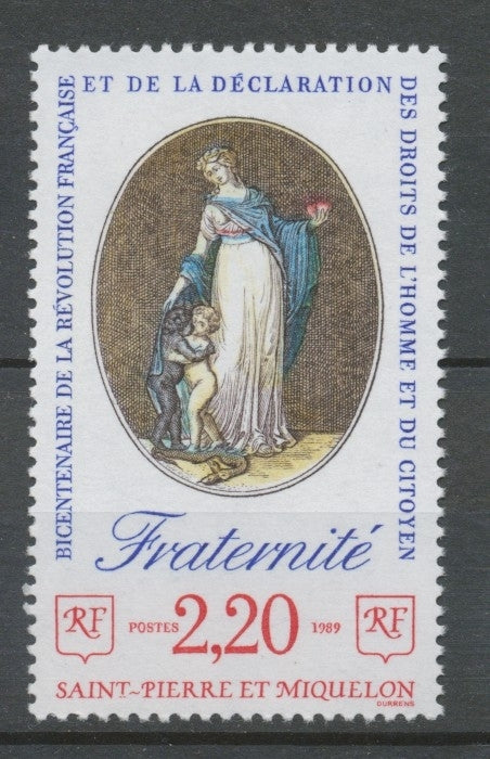 SPM  N°501 T-P France de même date 