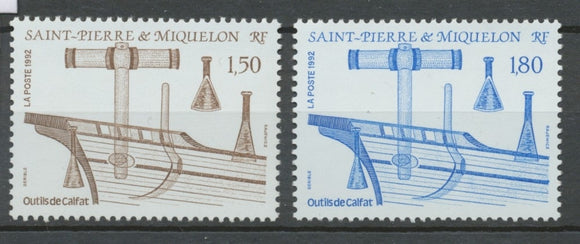 SPM  N°561A Série Outils de calfat Outils, coque de bateau 2 val. ZC561A