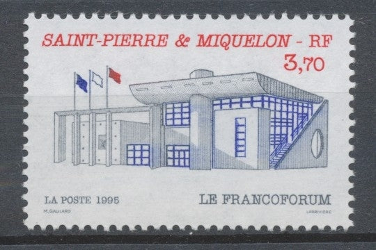 SPM  N°621 Bâtiments publics Le francoforum  3f70 vue d'ensemble ZC621