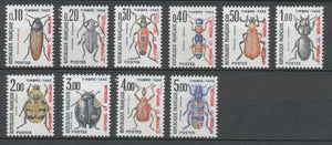 SPM  N°82A Série Timbres-taxe de 1982 et 1983. 10 valeurs ZC82A