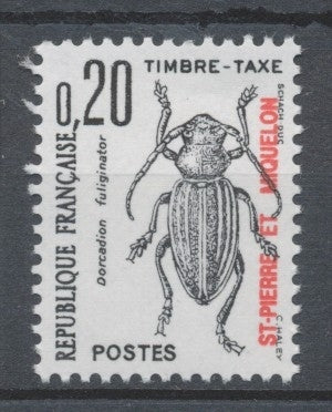 SPM  N°83 Timbres-taxe   20c. Noir ZC83