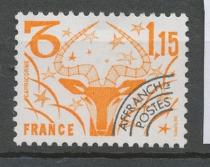 Préoblitérés N°152 Signes du zodiaque. 1 f. 15 orange ZP152