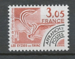 Préos N°173 Monuments historiques. 3 f. 05 rouge-brun ZP173