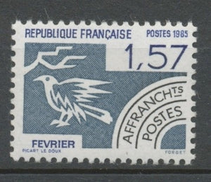 Préos N°187 Les mois de l'année (I). 1 f. 57 bleu et gris ZP187