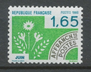 Préos N°191 Les mois de l'année 1 f 65 vert-bleu et vert ZP191