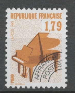 Préos N°203 Instruments musique 1 f 79 brun-jaune et noir ZP203